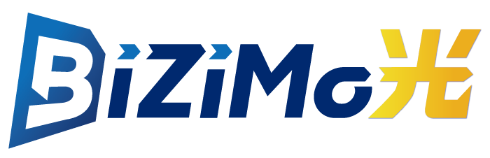 BiZiMo光のロゴ